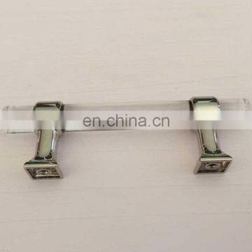 5" Lucite Acrylic Modern Cabinet Handle Pull Furniture Door T Bar Knobs and Pull Handles Golden ,acrylic Handle photo-6