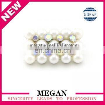 wholesale cheap rhinestone pearl buttons for wedding invitation card