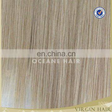 Natural Cheap 100% Human Hair Virgin 200 Grams Clip in Hair Extensions photo-4