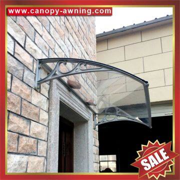 house door window sun rain aluminium aluminum diy pc polycarbonate awning canopy shelter canopies awnings cover shield