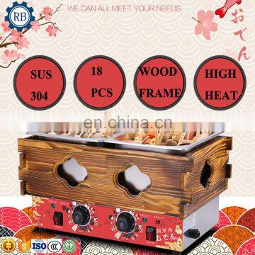 Spicy Hot Pot Electric Skewer Heating Machine Oden Cooking Stove Commercial Stick Food Noodles Cooker Oden Machine