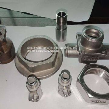 custom-made steel sand casting spare parts for pump and valve