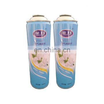 tin aerosol can Color printing empty aerosol spray can for refilling air freshener