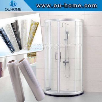 Shower room glass explosion proof film