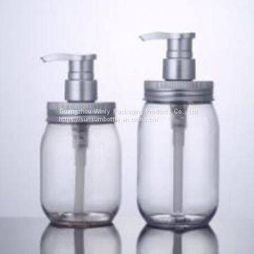 New Mold 450ml 700ml Plastic Pet Lotion Bottle for Shampoo