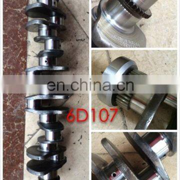 china supplier excavator engine Crankshaft 4D120, 4D130, 6D114, 6D107