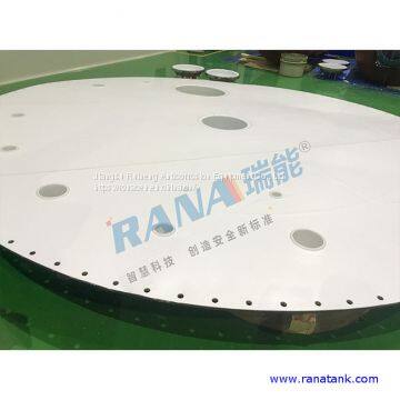 RANA offer Tight lining New durable 0.5-150 cubic steel lining PTFE/ PFA/ ETFE anticorrosive equipment with long Service life 15-20 years Industrial Chemical Tank