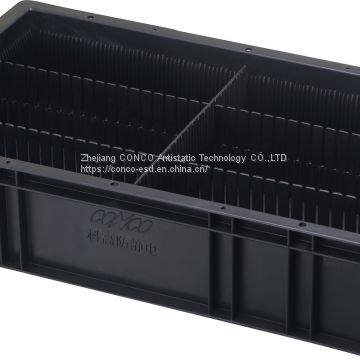 Anti-static ESD PCB Plastic Storage Box With Slot for Electronic Factory 600*400*330mm photo-3