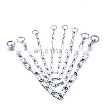 High Quality Poodle Teddy Dog Collar With Double Collar Chain photo-5