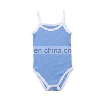Ribbed Blank Baby Onesie Clothes Romper Bodysuit photo-2