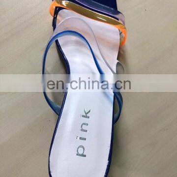 Summer Women Sexy Sandals Slip-on High Heel Jelly Shoes Ladies Outdoor Holiday Slipper Clear Shoes photo-4