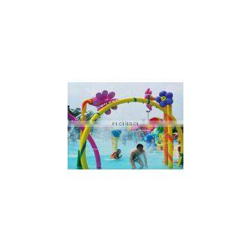 Flower Door With Water Park