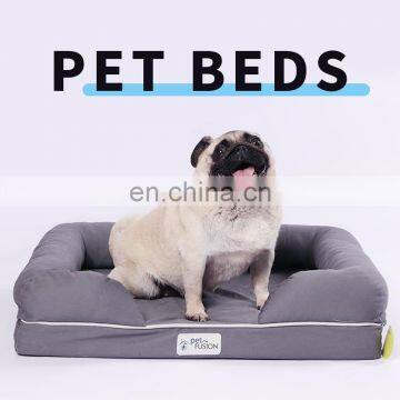 Manufacturer Wholesale Luxury Memory Foam Dog Sofa Bed photo-3