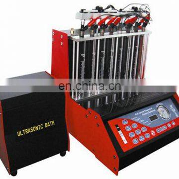 Electronic LGC-8H car ultrasonic fuel injector tester and cleaner machine