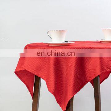Factory Wholesale Red Table Clothes Christmas Table Cloth Round Table Cloth photo-2