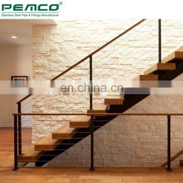 Hot Sale Home Stainless Steel Stair 4 6 8 10 Wire Rope Railing Systems Staircase Handrail Design photo-4