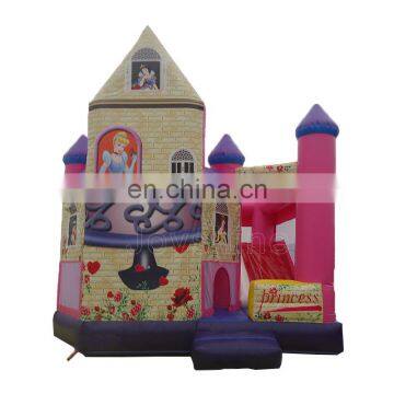 Popular Princess Palace Style Bounce House Inflatable Castle Inflatable Bouncer Combo For Rental