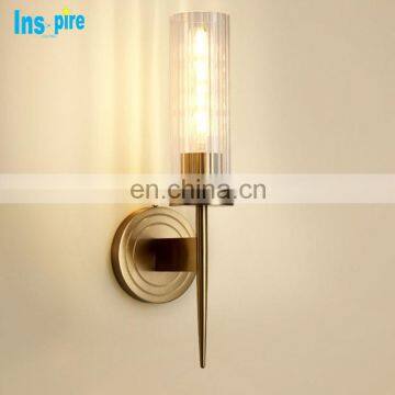 Indoor Vintage Wall Sconce Gold Copper Glass Design Wall Lights Wall Modern Lamps photo-3