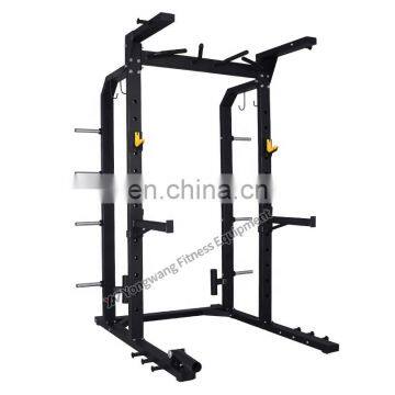 High Quality Hot Sale Commercial Fitness Equipment Gym Use Machine YW-1716B Half Power Rack photo-2