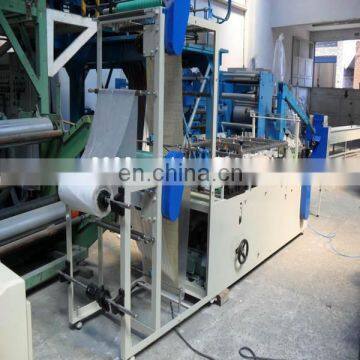 servo control disposable long sleeve glove machine