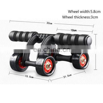 Hot Sale Home Gym Equipment 4 Wheel Ab Wheel Roller for Core Training and Abdominal Workout photo-5