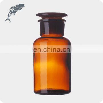 JOAN Wide Mouth Amber Glass Reagent Bottle For Laboratory Use