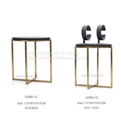 OEM Shop Luxury Counters Tabletop Metal Watch Jewelry Necklace Bracelet Hand Chain Display Stand Set Factory photo-4