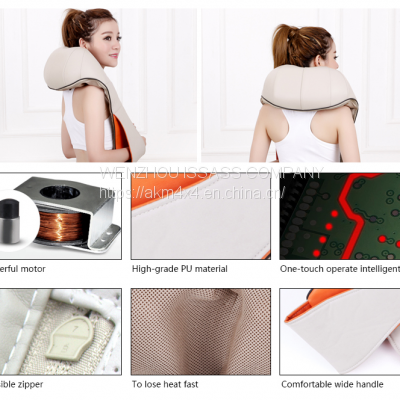 Portable Neck and Shoulder Massager Electric 3D Kneading Shitasu Massage Belt photo-3