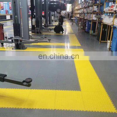 Outdoor Plastic interlocking sports flooring tiles for basketball court