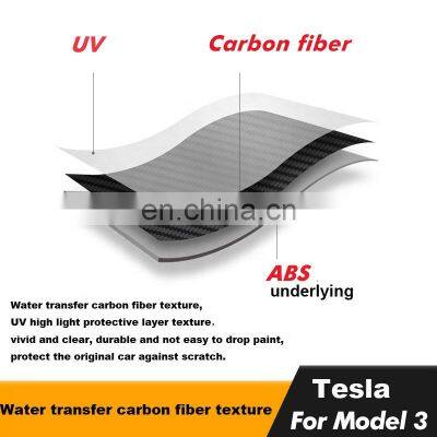 Wireless Fast Charging Pad for Tesla Model 3 ABS Carbon Fiber On-board Wireless Fast Charge Charging Pad for Tesla Model 3 photo-4