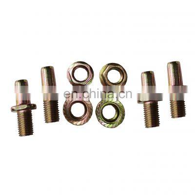 High quality 4 pins and 4 fixing nuts CG125 decorative motorcycle chain sprocket screw and bolt nuts