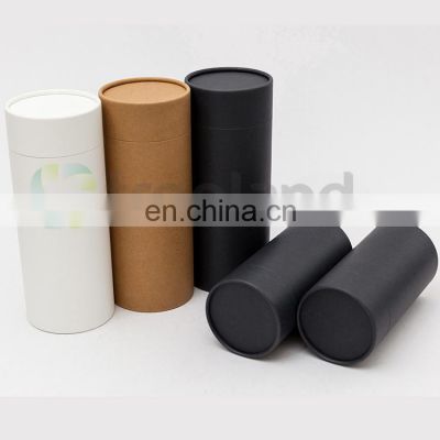 Biodegradable Recycled Kraft Paper Tube Packaging Coffee Cardboard Tube Packaging