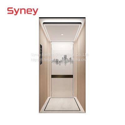 China Supplier Mirror Stainless Steel Villa Home Lift Residential Passenger Elevator photo-4