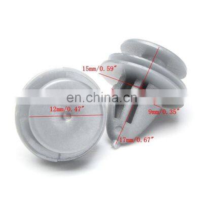 Car Door Panel Clips OEM 91560-SP0-003 Car Gray POM Plastic  Clips For Japan Cars Auto