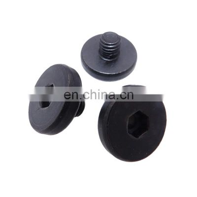 M4 black oxide flat head screw for electric oven