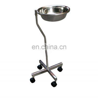 hot sale stainless steel  wash hand stand with single bowl wash  basin stand