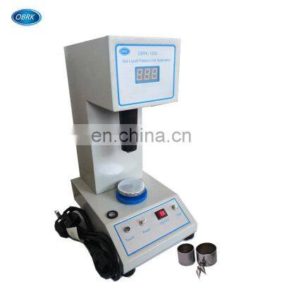 Digital display soil liquid plastic limit tester