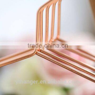 Coat Copper Hanger Shirt Rose Gold Metal Hanger Metal Wire Coat Hangers Quality Choice photo-4