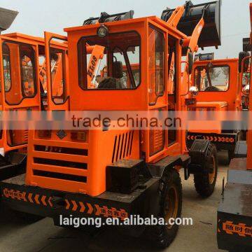 Mini scoop wheel loader with CE ISO