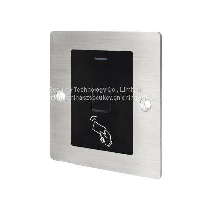 Secukey Embedded Access Control Fingerprint Reader 86*86mm Metal Case Biometric Reader photo-2