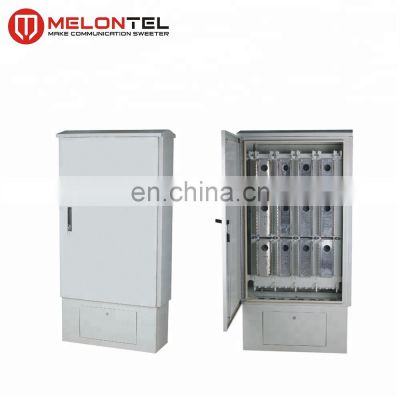 MT-2359 1200 pair standing SPCC SMC outdoor distribution box 2400 pair double doors distribution box