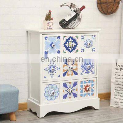 Factory Vintage 9 Drawers Wooden Cabinet photo-2