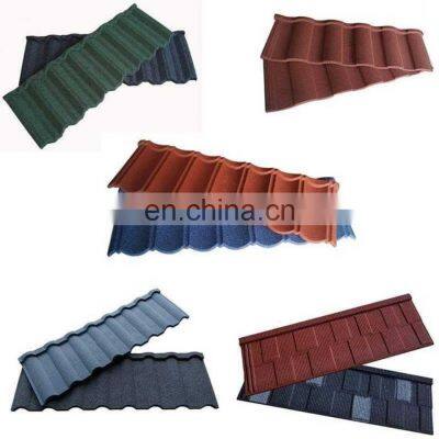 Interlocking Panels Classical Type Galvalume Color Stone Coated Metal Roof Tile