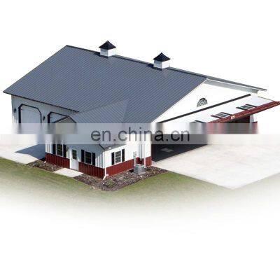 China Light Weight Bolted Connection Prefab Metal Steel Aircraft Air Plane Hangar With Hydraulic Door