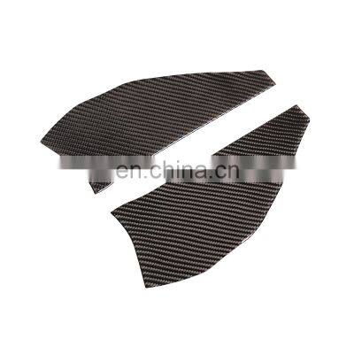 Suitable for 16-20 models of Subaru BRZ/Toyota 86 car door anti-collision cushion real carbon fiber (soft) 2-piece set