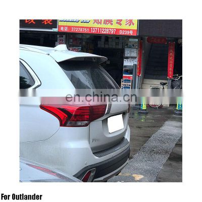 ABS Primer Painted Back Roof Spoiler For Outlander Rear spoiler