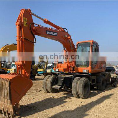 Doosan Low Working Hours Machinery Wheel Excavator Doosan Dh150 photo-2