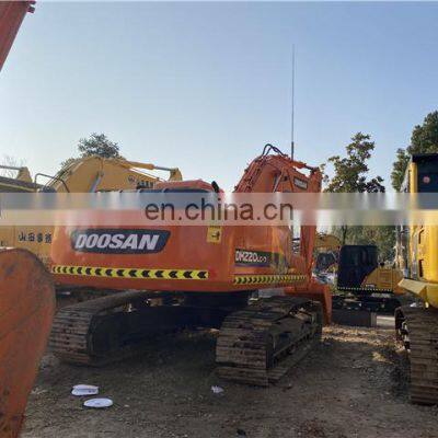 excellent running performance doosan dh220 dh220lc-7 excavator with low price