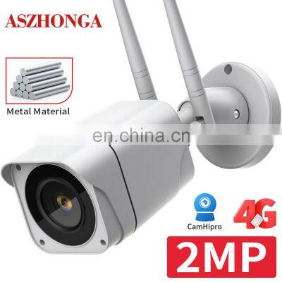 2MP Wireless 4G Security IP Camera CCTV Night Vision Outdoor Home Surveillance Cam Two-way Audio IR Night Vision CamHipro photo-2