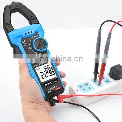 CM86B AC DC Voltage Current Ammeter voltmeter Temperature Capacitance Ohm tester Non Contact Meter Pocket Digital Clamp Meter